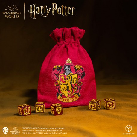 Harry Potter: Gryffindor Dice and Pouch Set