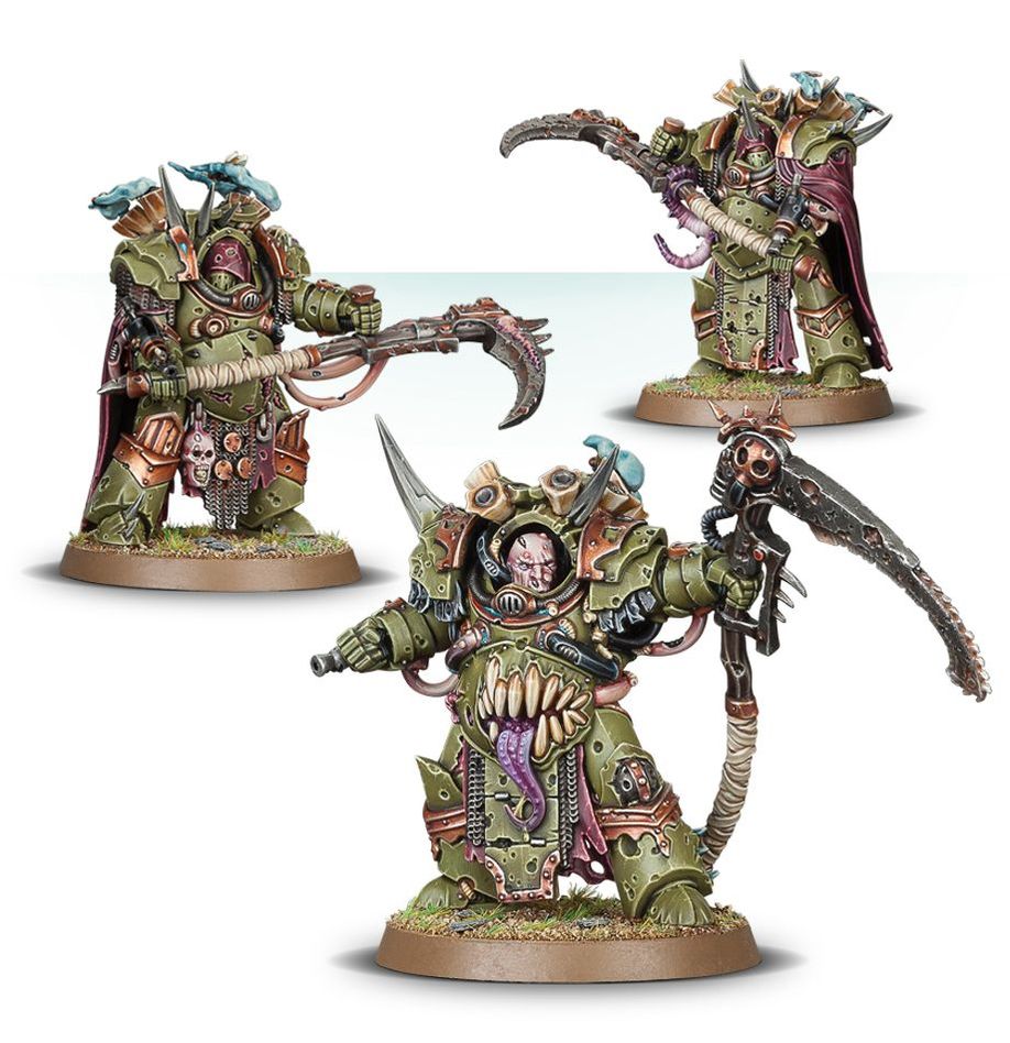 40K - Death Guard, Deathshroud Bodyguard (Terminators)