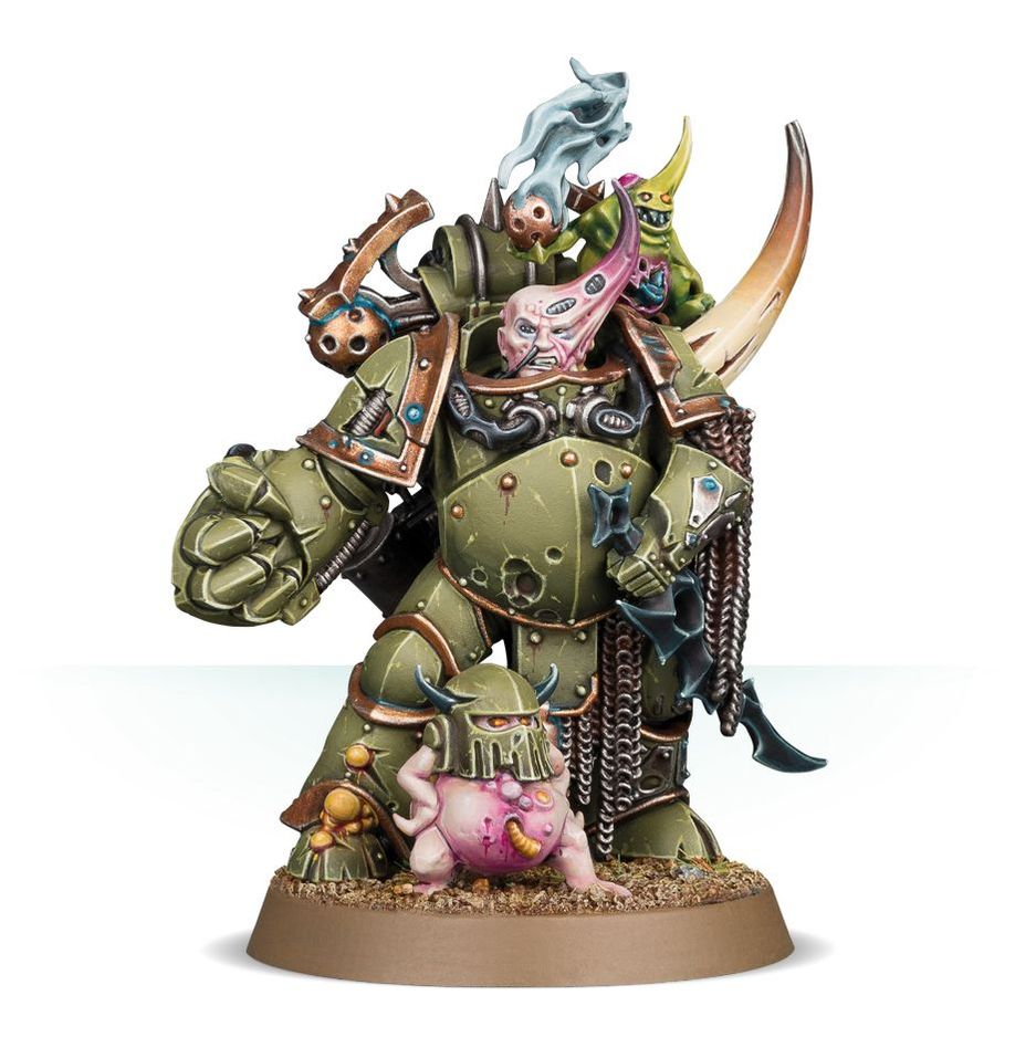 40K - Death Guard, Plague Marine Champion