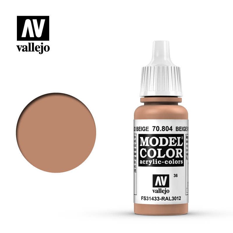 Vallejo Model Color - Beige Red 70.804
