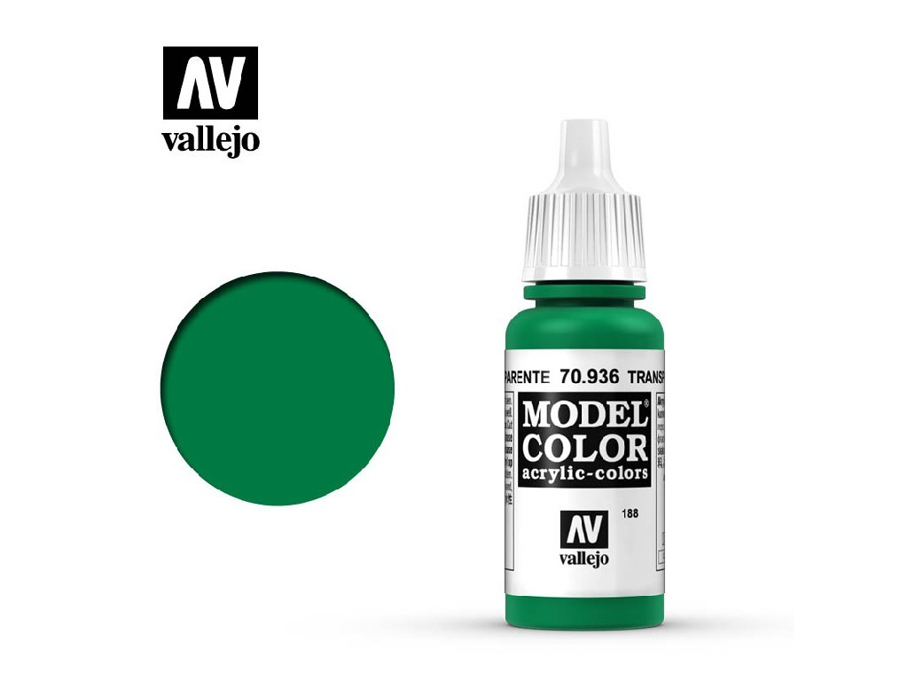 Vallejo Model Color - Transparent Green 70.936