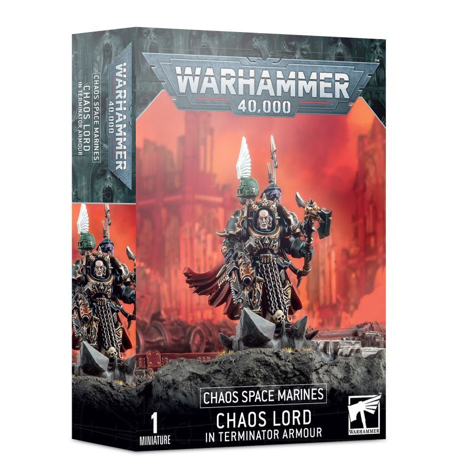 Warhammer 40K - Chaos Space Marines, Chaos Lord in Terminator Armor