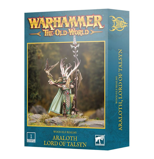 Warhammer The Old World - Wood Elf Realms, Araloth Lord of Talsyn