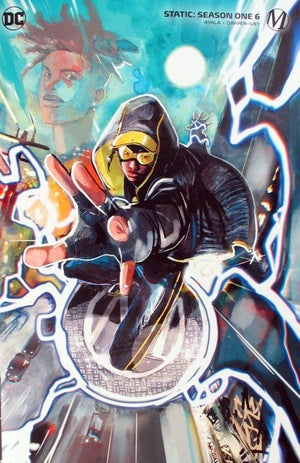 Static Season One #6 (Of 6) Cover B Nikolas Draper-Ivey Card Stock Variant