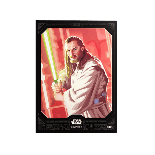 Star Wars: Unlimited Premium Art Sleeve: Qui-Gon Jinn