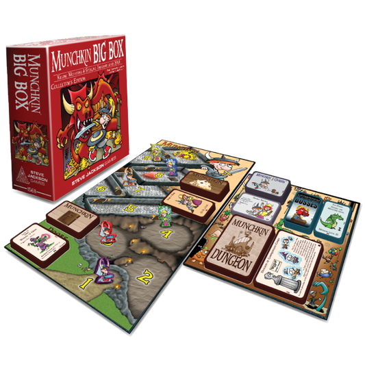 Steve Jackson Games - Munchkin Big Box Collector’s Edition