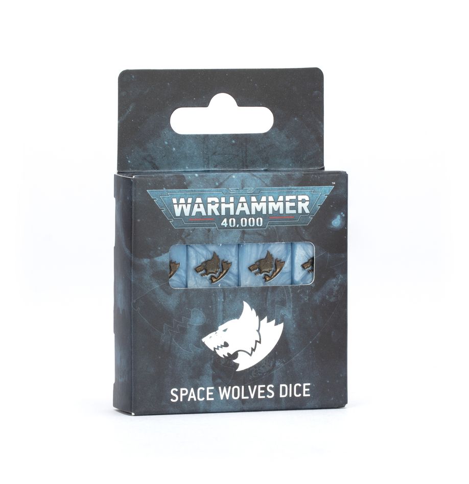 Warhammer 40K - Space Wolves, Dice Set