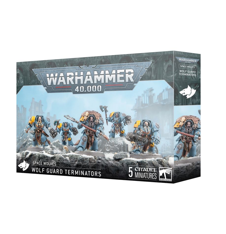 40K - Space Wolves, Wolf Guard Terminators