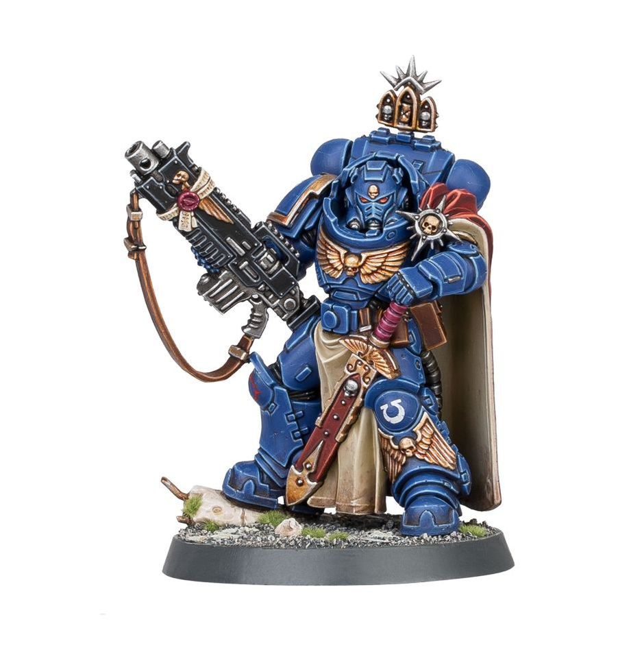 Warhammer 40K - Space Marines: Captain with Master-crafted Heavy Bolt Rifle