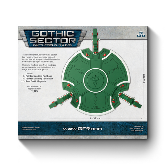 Battlefield in a Box - Eldar Landing Pad