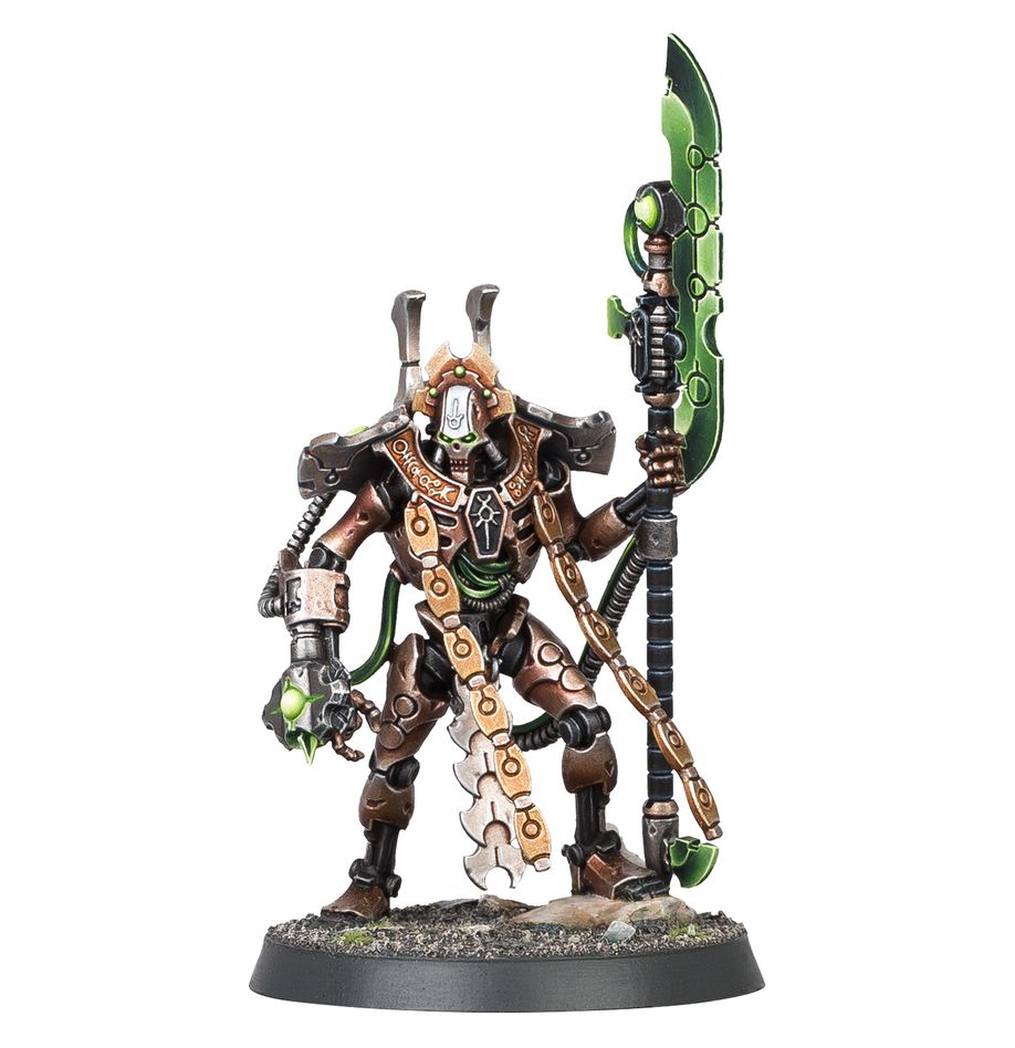40K - Necrons, Overlord with Tachyon Arrow