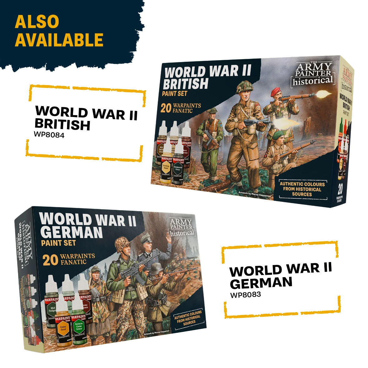 Army Painter Historical: World War II American Paint Set