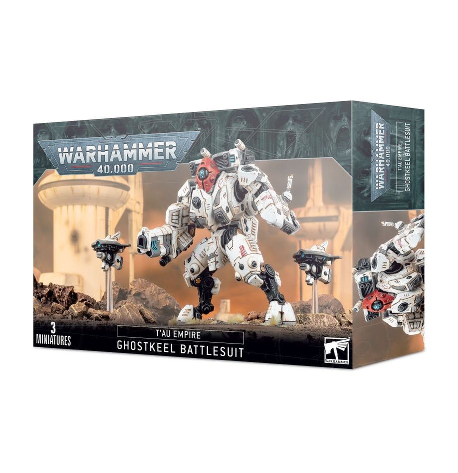 40K - T'AU Empire, XV95 Ghostkeel Battlesuit
