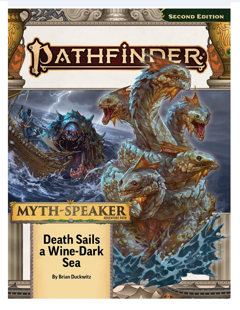 Pathfinder RPG: Adventure Path - Myth-Speaker 2 of 3 - Death Sails a Wine-Dark Sea (P2)