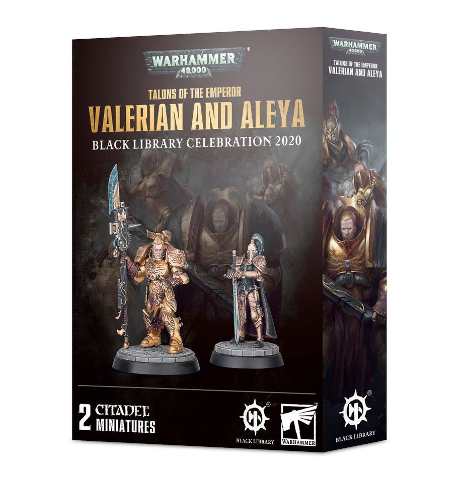 Games Workshop - Black Library Celebration 2020 Talons of the Emperor Valerian and Aleya