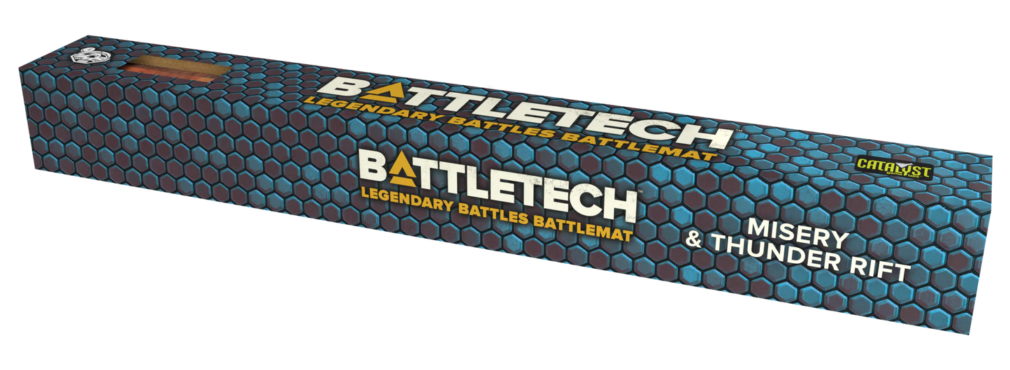 BattleTech: BattleMat - Legendary Battles - Thunder Rift/ Misery