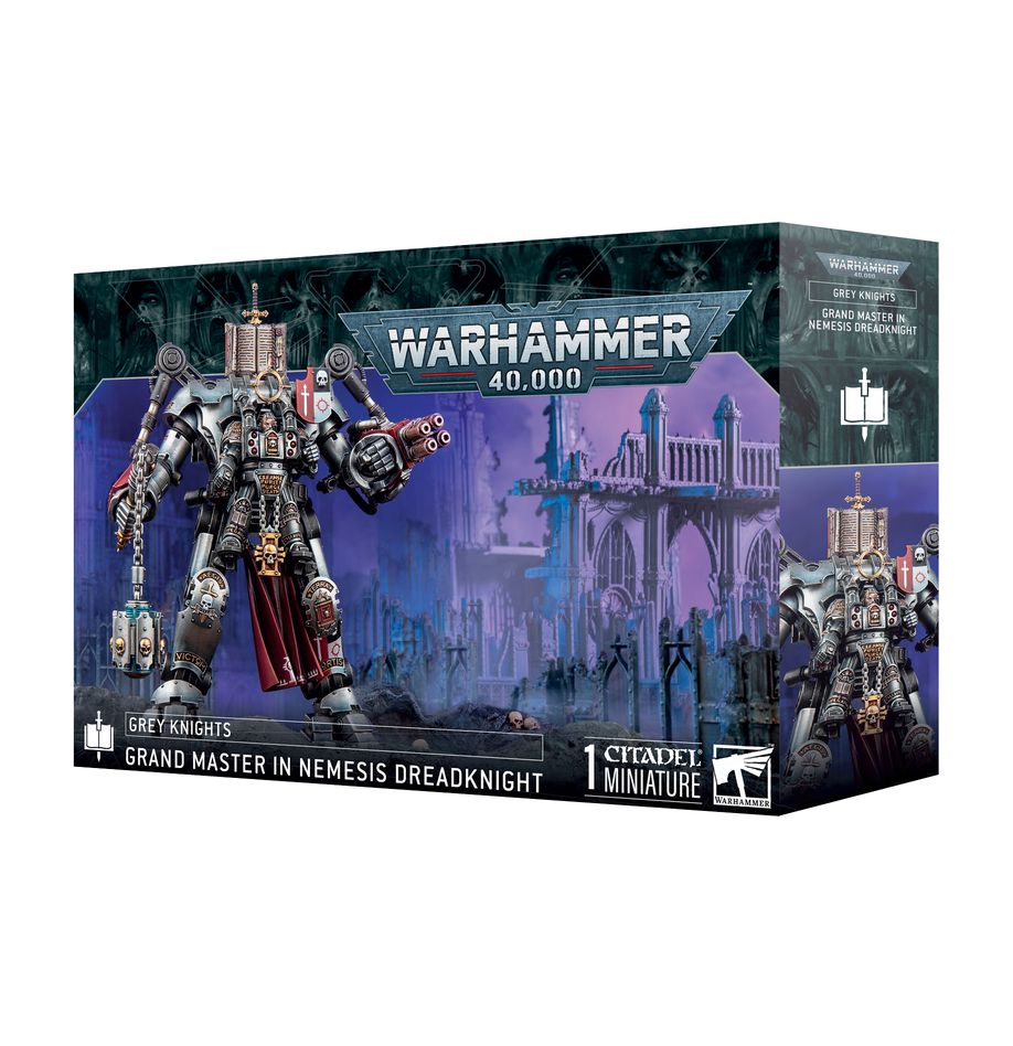 Warhammer 40K - Grey Knights, Grand Master in Nemesis Dreadknight