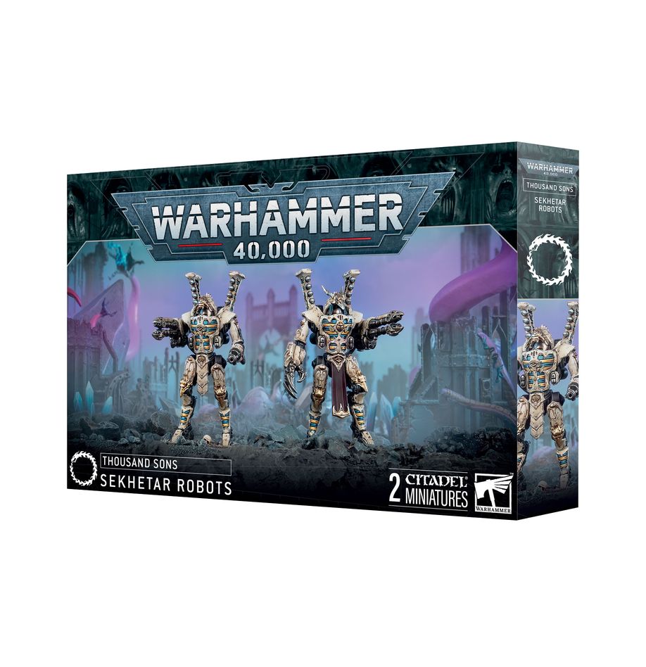 Warhammer 40K - Thousand Sons, Sekhetar Robots
