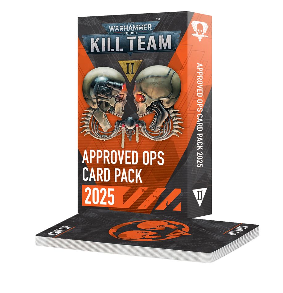 Warhammer 40K - Kill Team: Approved Ops Card Pack 2025