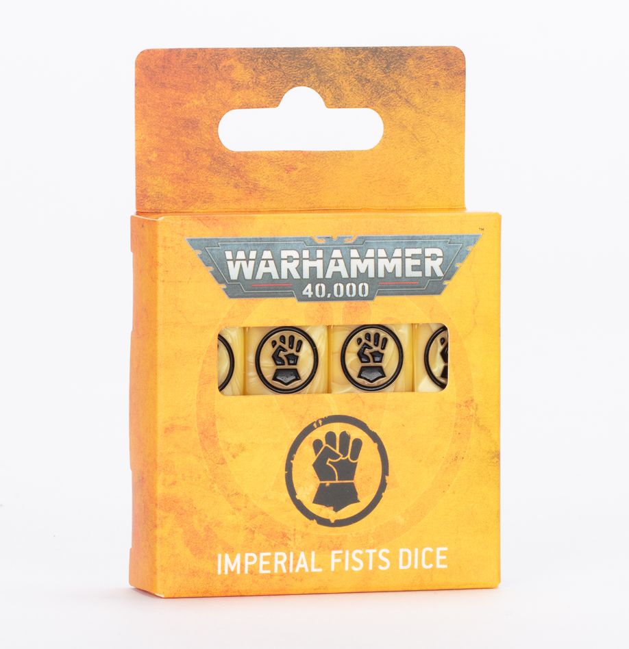 Warhammer 40K - Imperial Fists Dice