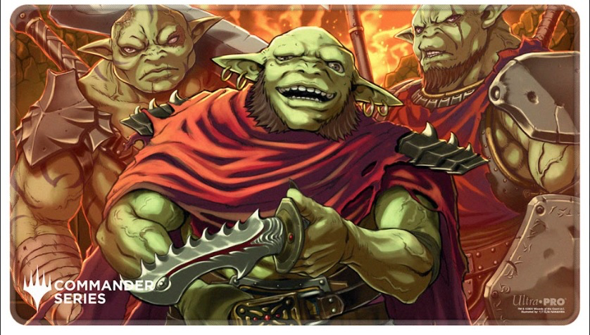 Magic the Gathering CCG: Commander Series - Release 6 - Fan Vote 1 - Stitched Edge Playmat Krenko