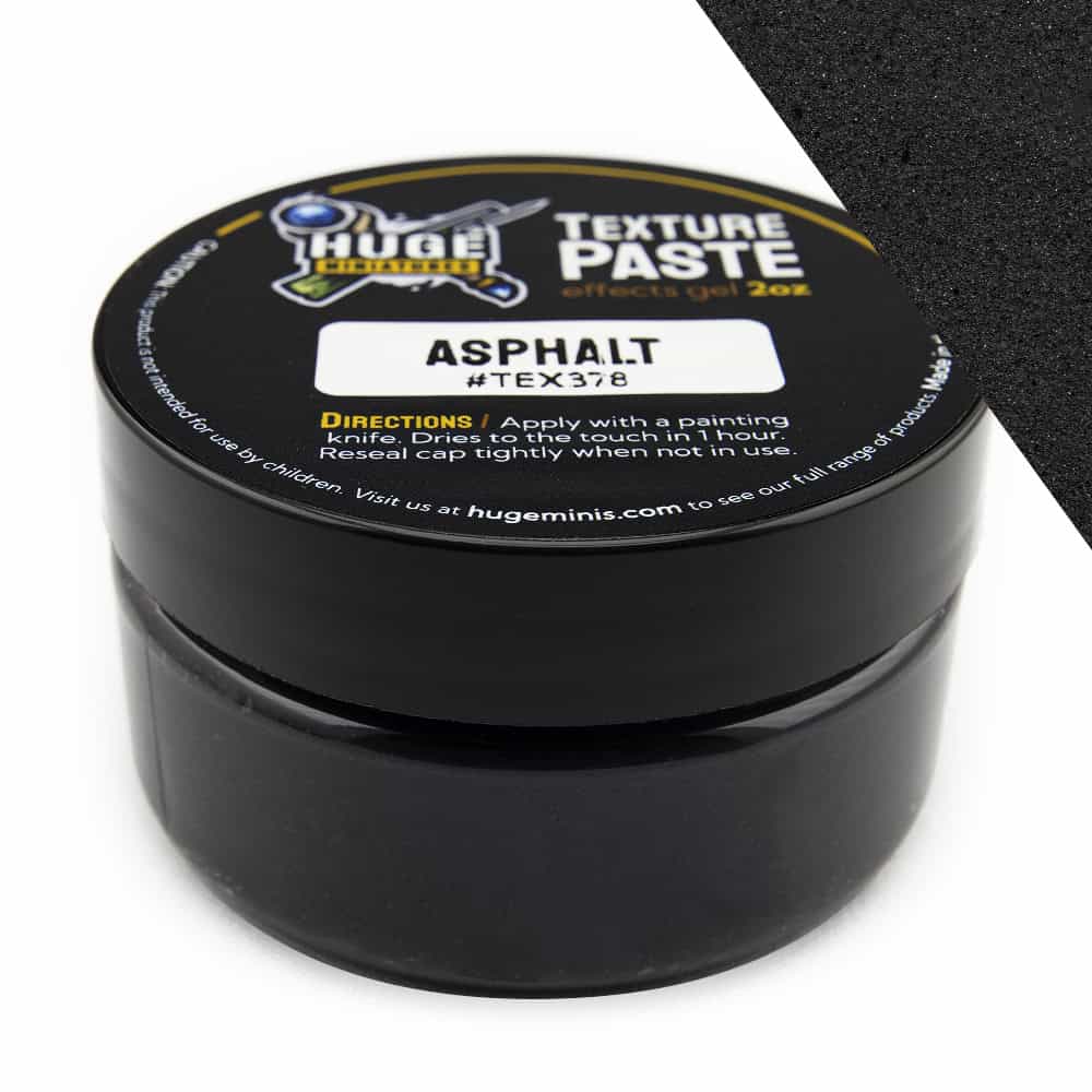 Huge Miniatures - Texture Paste, Asphalt