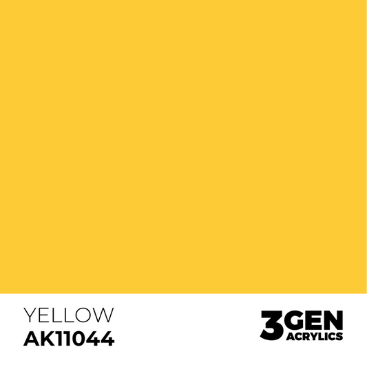 AK Interactive 3G Acrylic Paint: Yellow - Standard