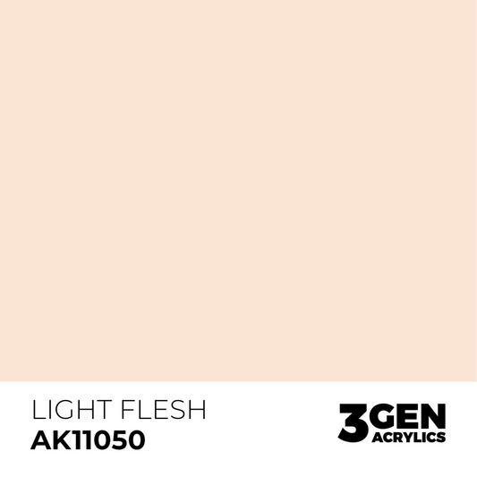 AK Interactive 3G Acrylic Paint: Light Flesh - Standard