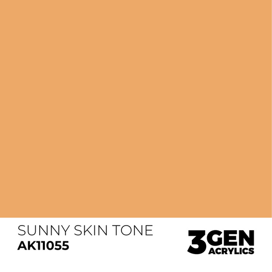 AK Interactive 3G Acrylic Paint: Sunny Skin Tone - Standard