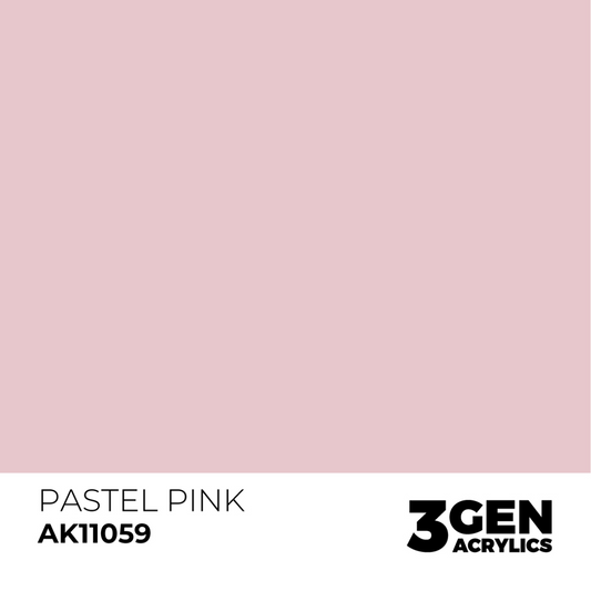 AK Interactive 3G Acrylic Paint: Pastel Pink - Pastel