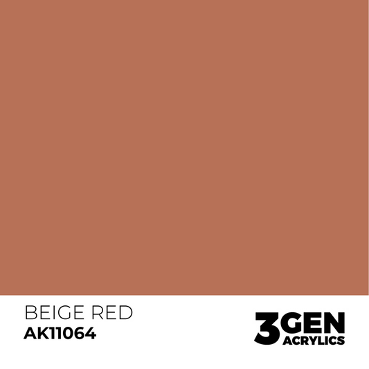 AK Interactive 3G Acrylic Paint: Beige Red - Standard