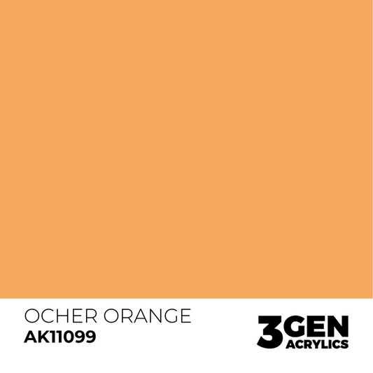 AK Interactive 3G Acrylic Paint: Ocher Orange - Standard