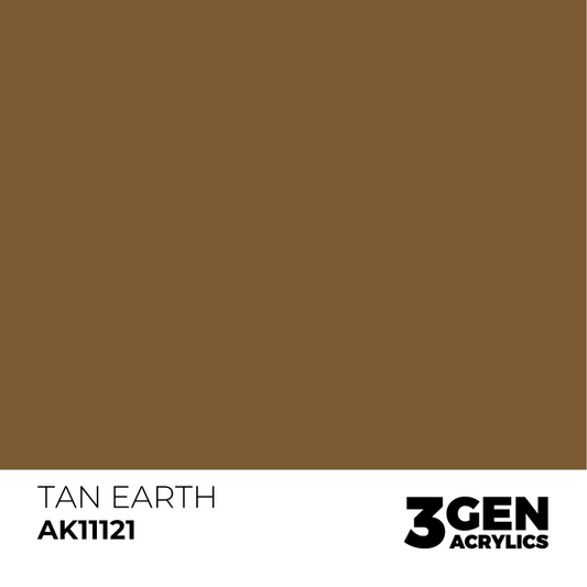 AK Interactive 3G Acrylic Paint: Tan Earth - Standard