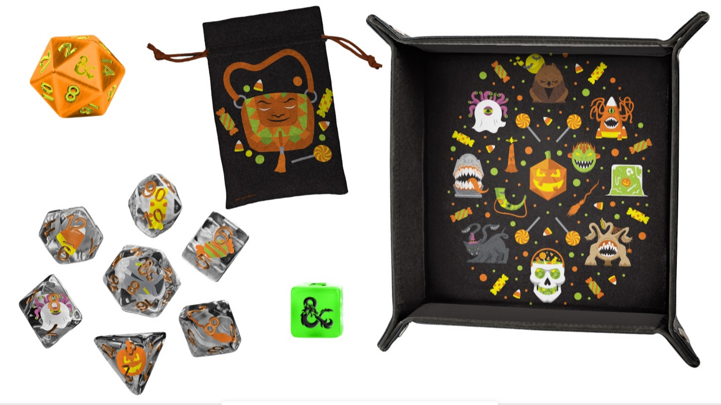 Advent Dice Calendar: Dungeons & Dragons Halloween Haunt