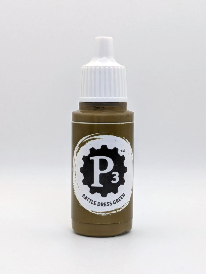 P3 Paint: Battle Dress Green (18ml) (N143) - 2025 Edition
