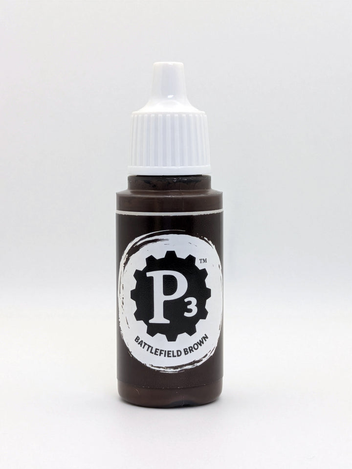 P3 Paint: Battlefield Brown (18ml) (N144) - 2025 Edition