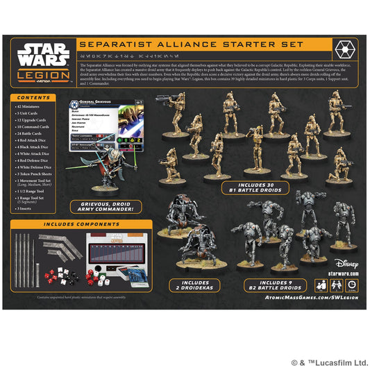 Star Wars Legion - Separatist Alliance Starter Set