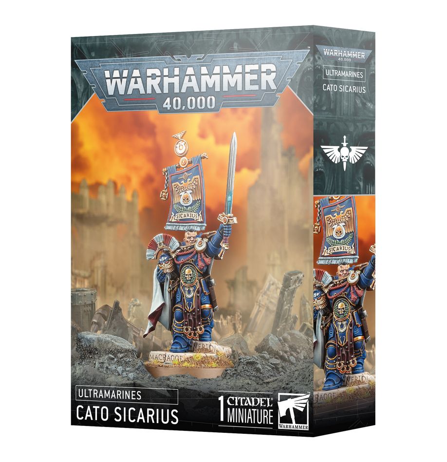 40K - Ultramarines, Cato Sicarius