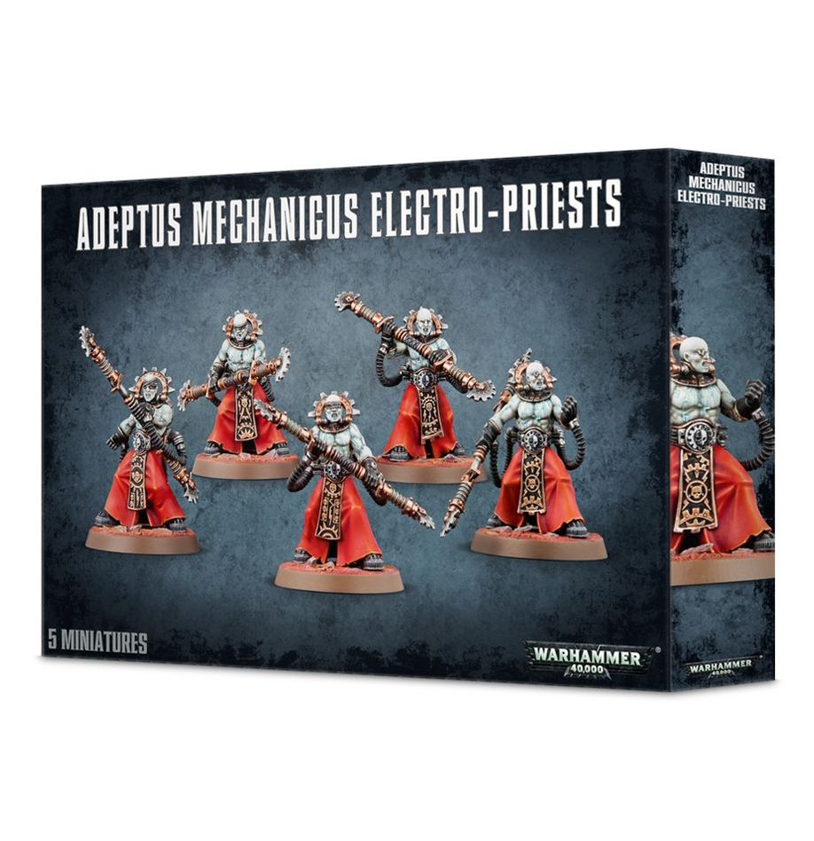 Warhammer 40K - Adeptus Mechanicus, Electro-Priests