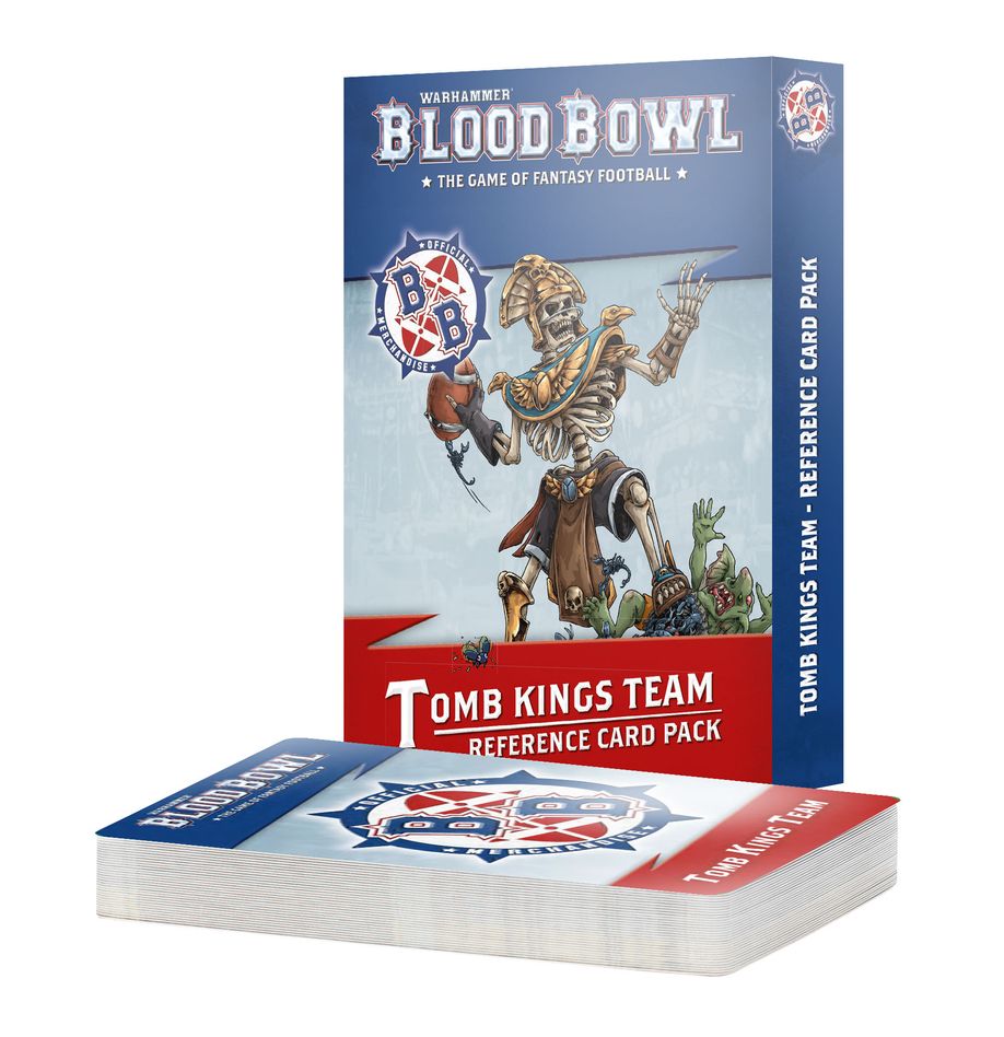 Blood Bowl - Tomb Kings Team Reference Card Pack
