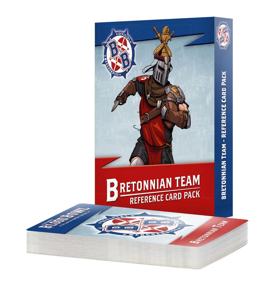 Blood Bowl - Bretonnian Team Reference Card Pack