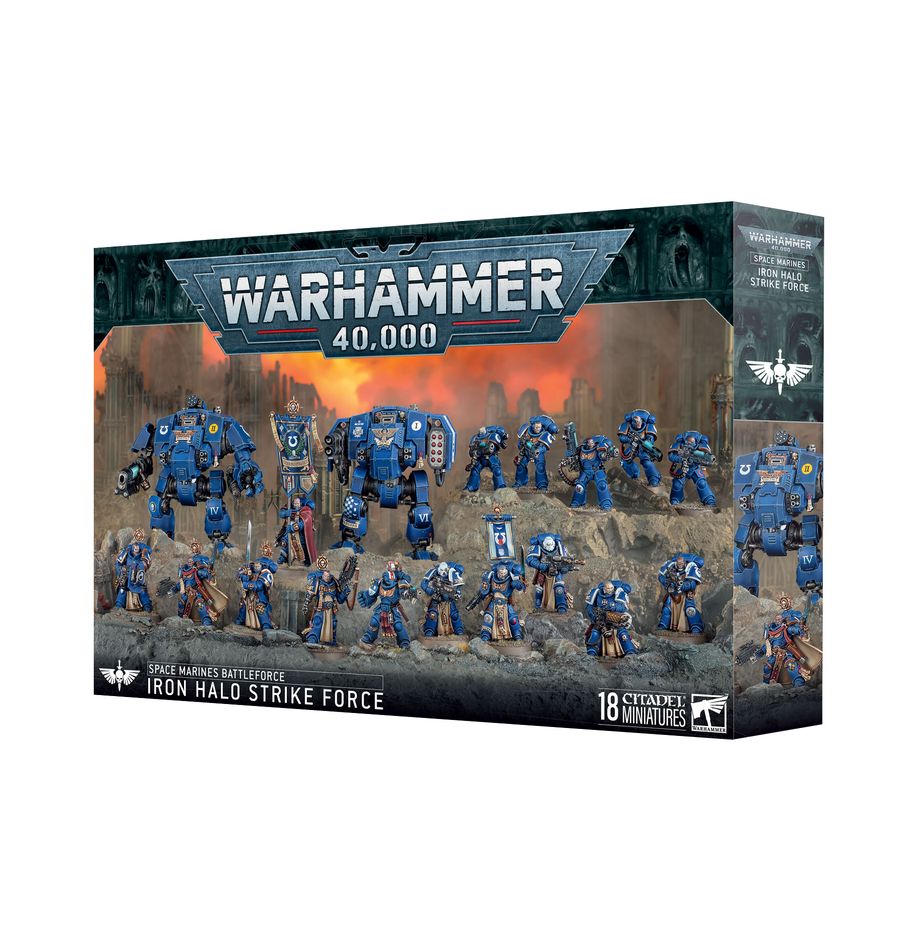 Warhammer 40k - Space Marines Battleforce: Iron Halo Strike Force