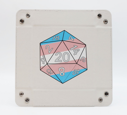 Foam Brain - Pride D20 Snap Tray: Transgender