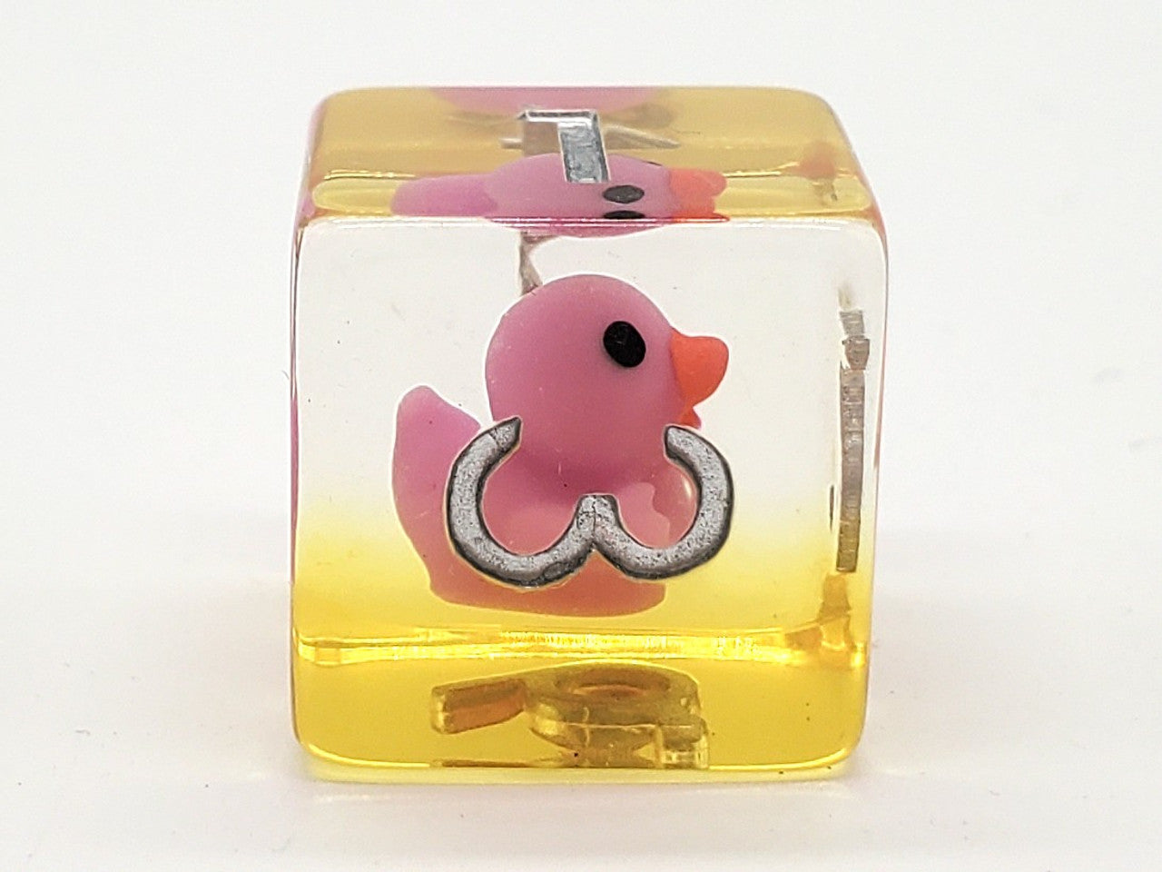 7 Piece DnD RPG Dice Set: Animal Kingdom - Duck - 7 Color