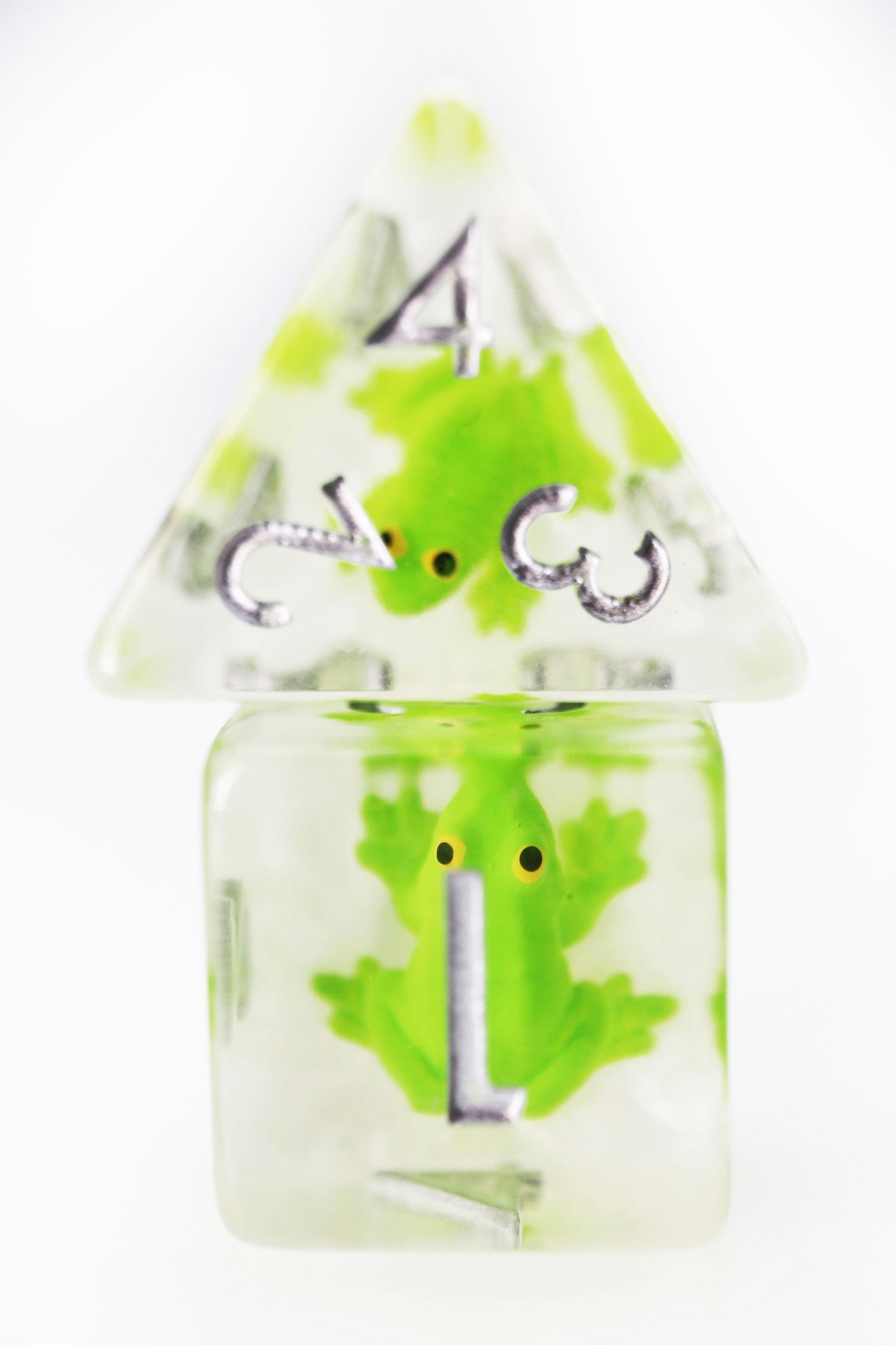 Foam Brain - Frozen Frog RPG Dice Set