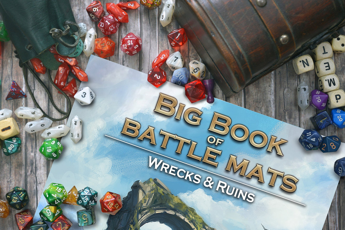 Big Book of Battle Mats: Wilds Wrecks & Ruins