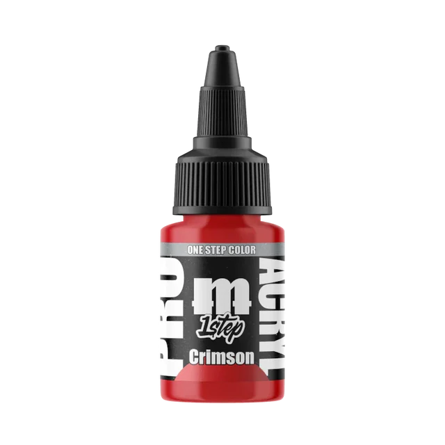 Monument Hobbies - Pro Acryl 1-Step Paint: Crimson