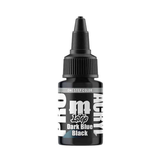 Monument Hobbies - Pro Acryl 1-Step Paint: Dark Blue Black