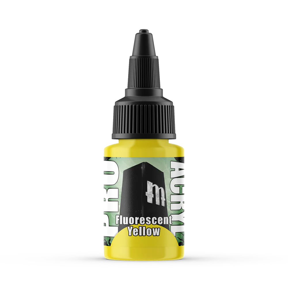 Monument Hobbies - Pro Acryl Paint, Fluorescent Yellow