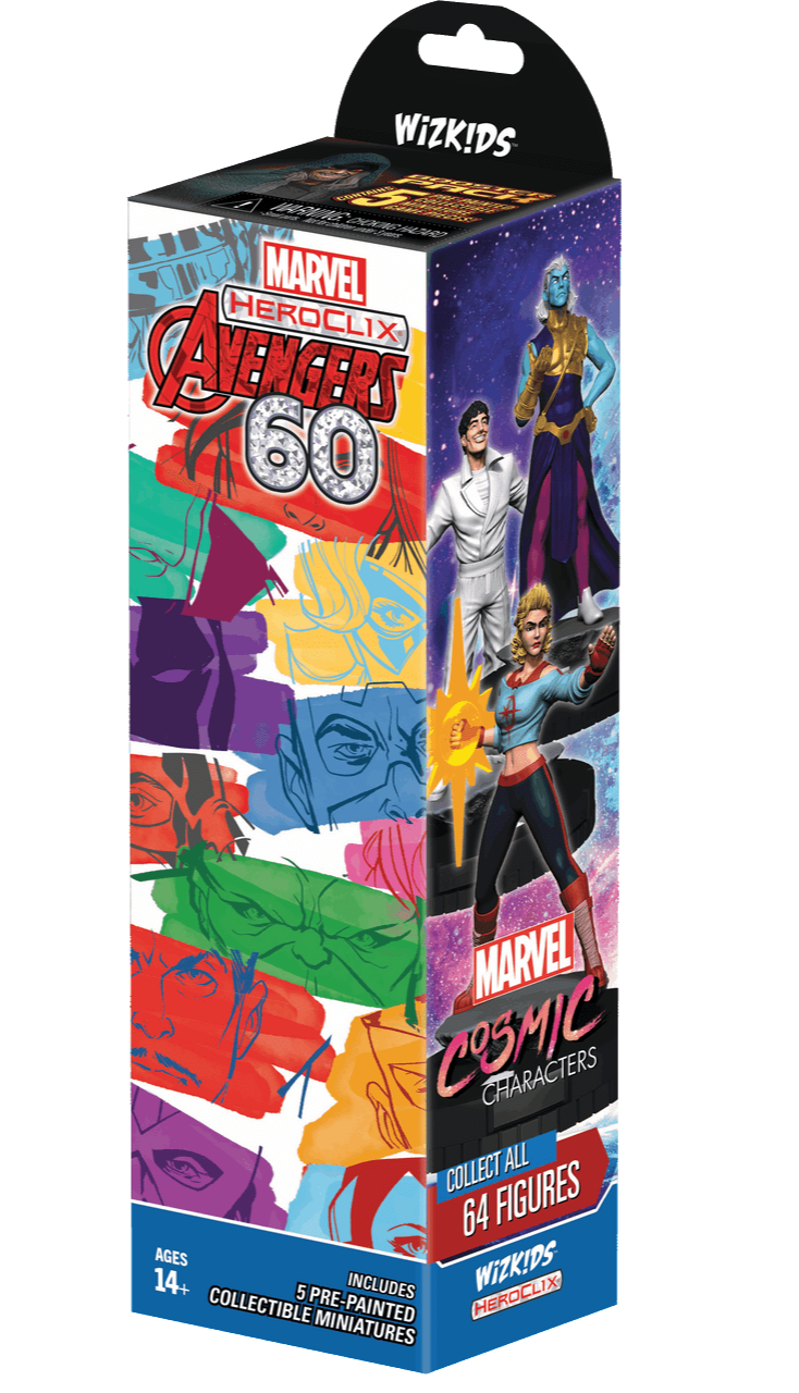 Marvel Heroclix: Avengers 60th Anniversary Booster Pack (1)
